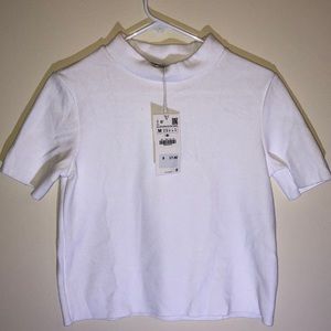 NWT women’s soft touch mock neck t-shirt